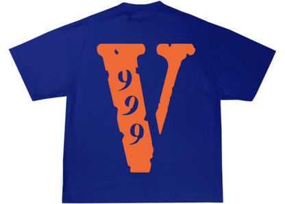 Juice Wrld x Vlone 999 Tee Blue