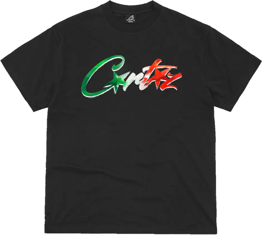 Corteiz Allstartz Italia Tee Black