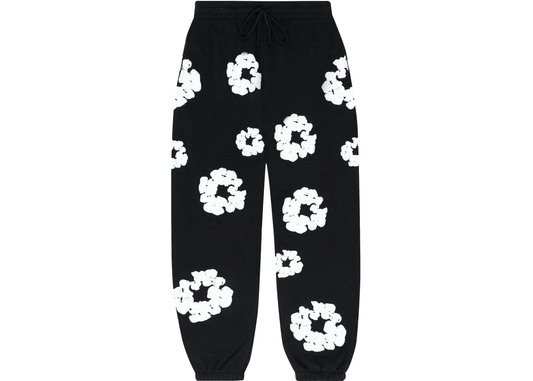 Denim Tears The Cotton Wreath Sweatpants Black