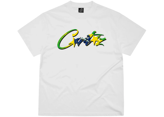 Corteiz Allstartz Brasil Tee White