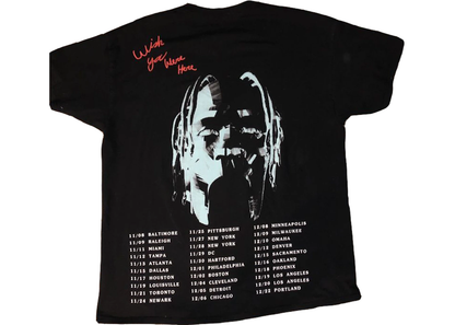 Travis Scott Astroworld Tour Tee Black