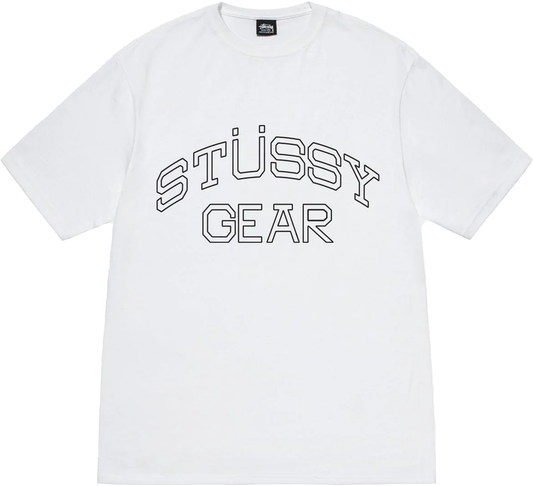 Stussy Gear Tee White