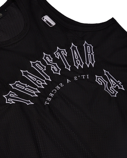 Trapstar Irongate Arch Basketball Vest Black