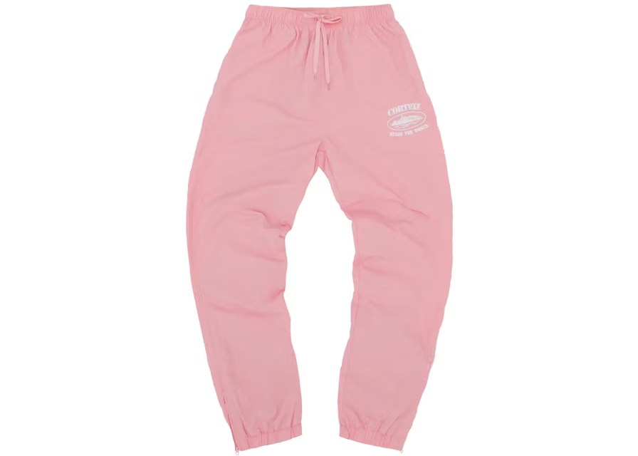 Corteiz Shukushuku Bottoms Baby Pink