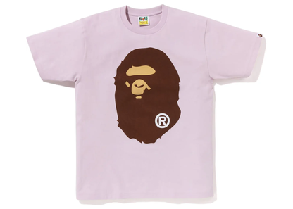 Bape Pigment Big Ape Head Tee Pink