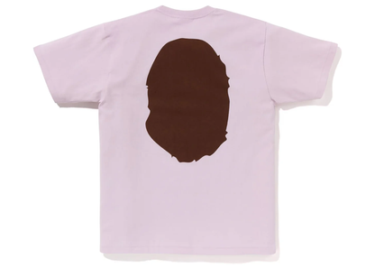 Bape Pigment Big Ape Head Tee Pink