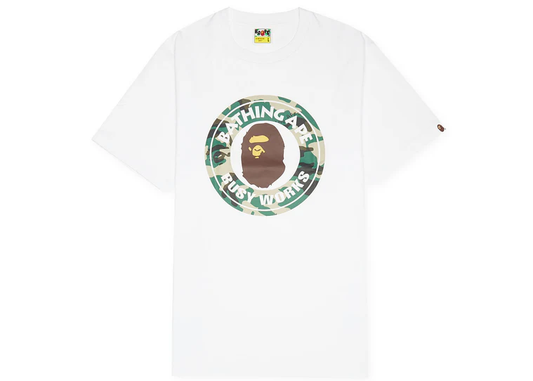 A Bathing Ape Woodland Camo Busy Works Tee M