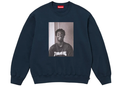 Supreme Thrasher Crewneck Navy