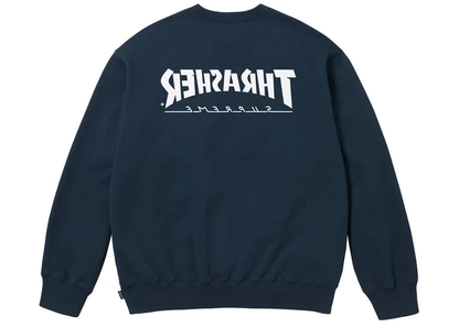 Supreme Thrasher Crewneck Navy