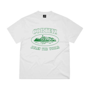 Corteiz OG Alcatraz Tee White/Green