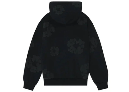 Denim Tears The Cotton Wreath Hooded Sweatshirt Black Monochrome