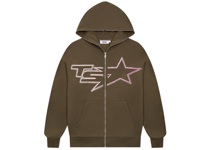 Trapstar TS Star Tracksuit Sweatshirt Brown