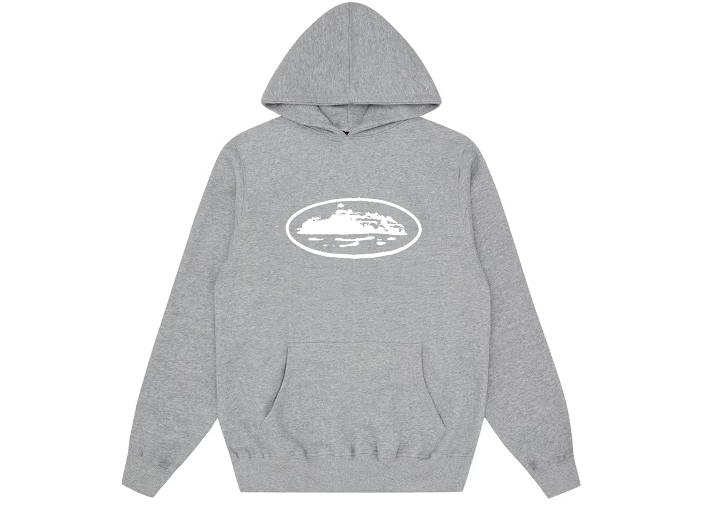 Corteiz Alcatraz Hoodie Grey