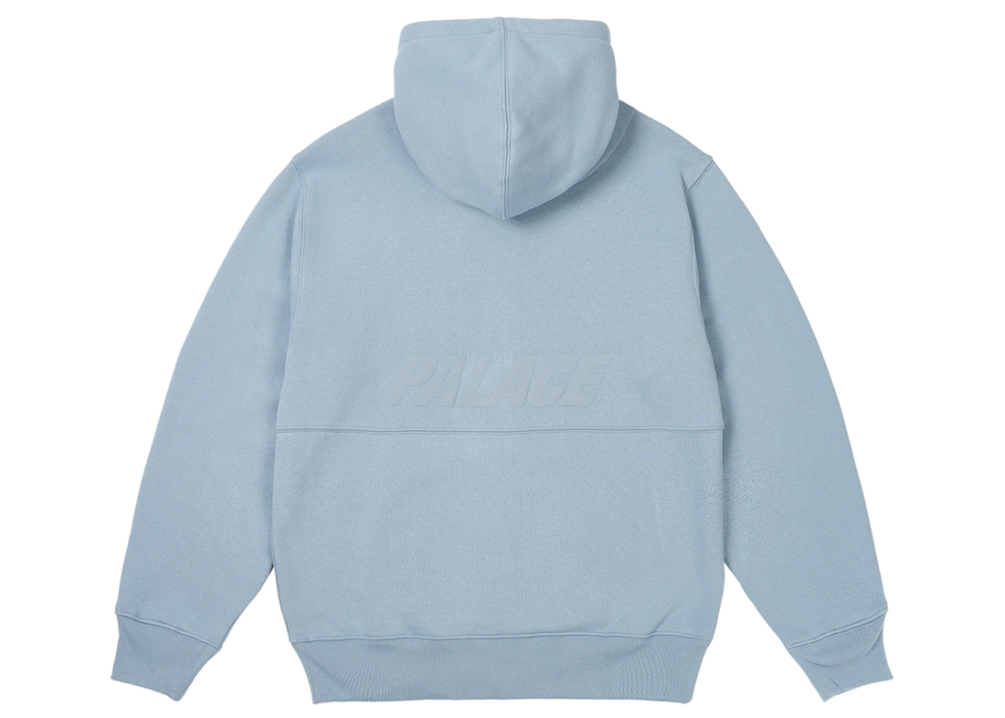 Palace 5G Zip Hood Hazy Blue