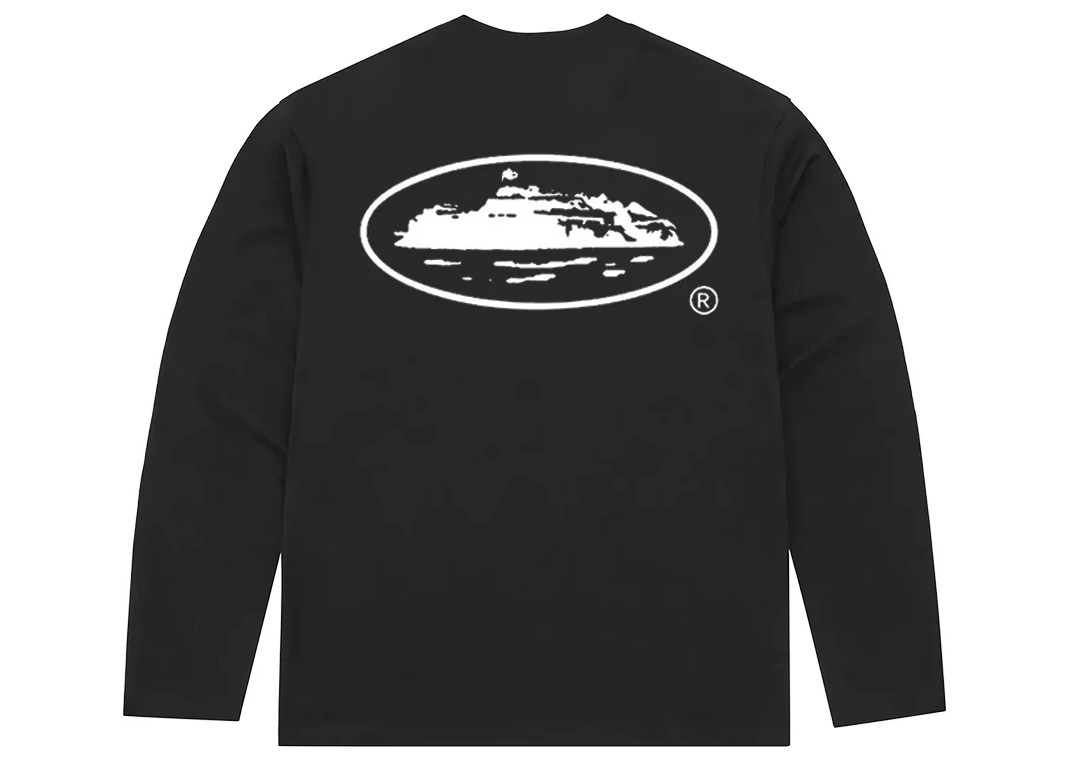 Corteiz OG Island® Longsleeve Tee Black