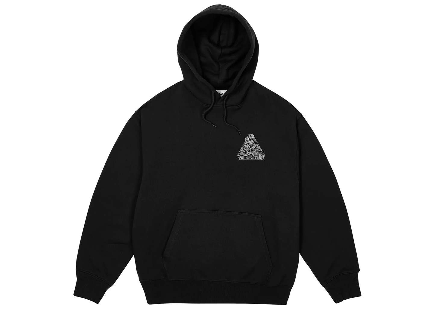 Palace Zodiac Tri-Ferg Hood Black