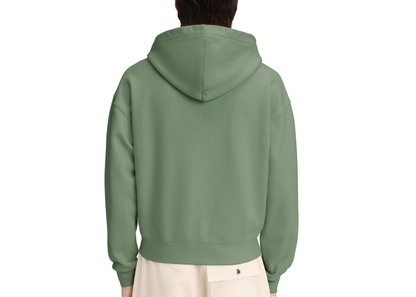 Jacquemus Le Hoodie Zip Gros Grain Pale Green