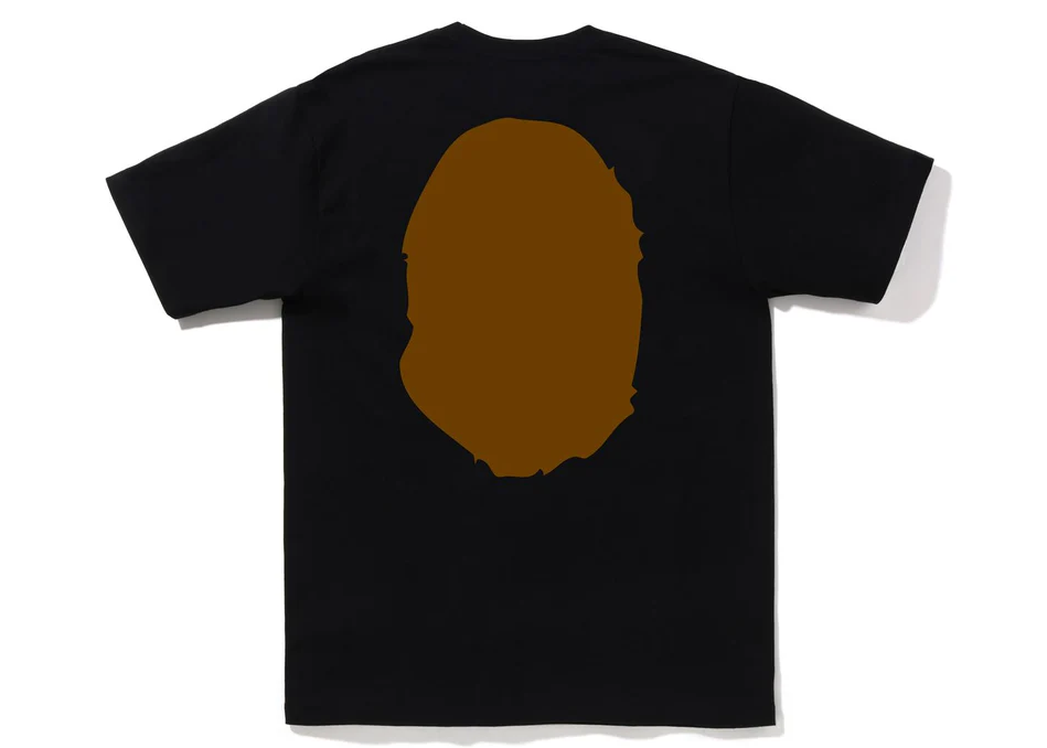 Bape Pigment Big Ape Head Tee Black