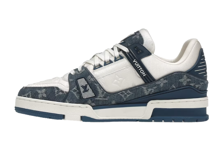 Louis Vuitton LV Trainers new Denim Blue