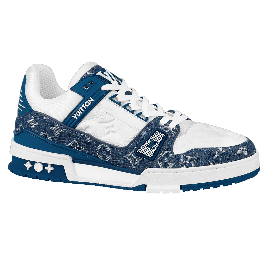 Louis Vuitton LV Trainers new Denim Blue