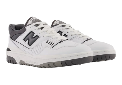 New Balance 550 White Grey Dark Grey