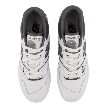 New Balance 550 White Grey Dark Grey