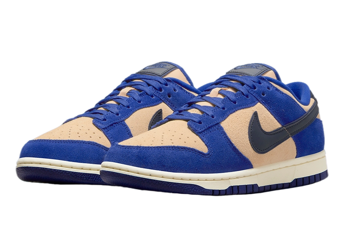 Nike Dunk Low Blue Suede