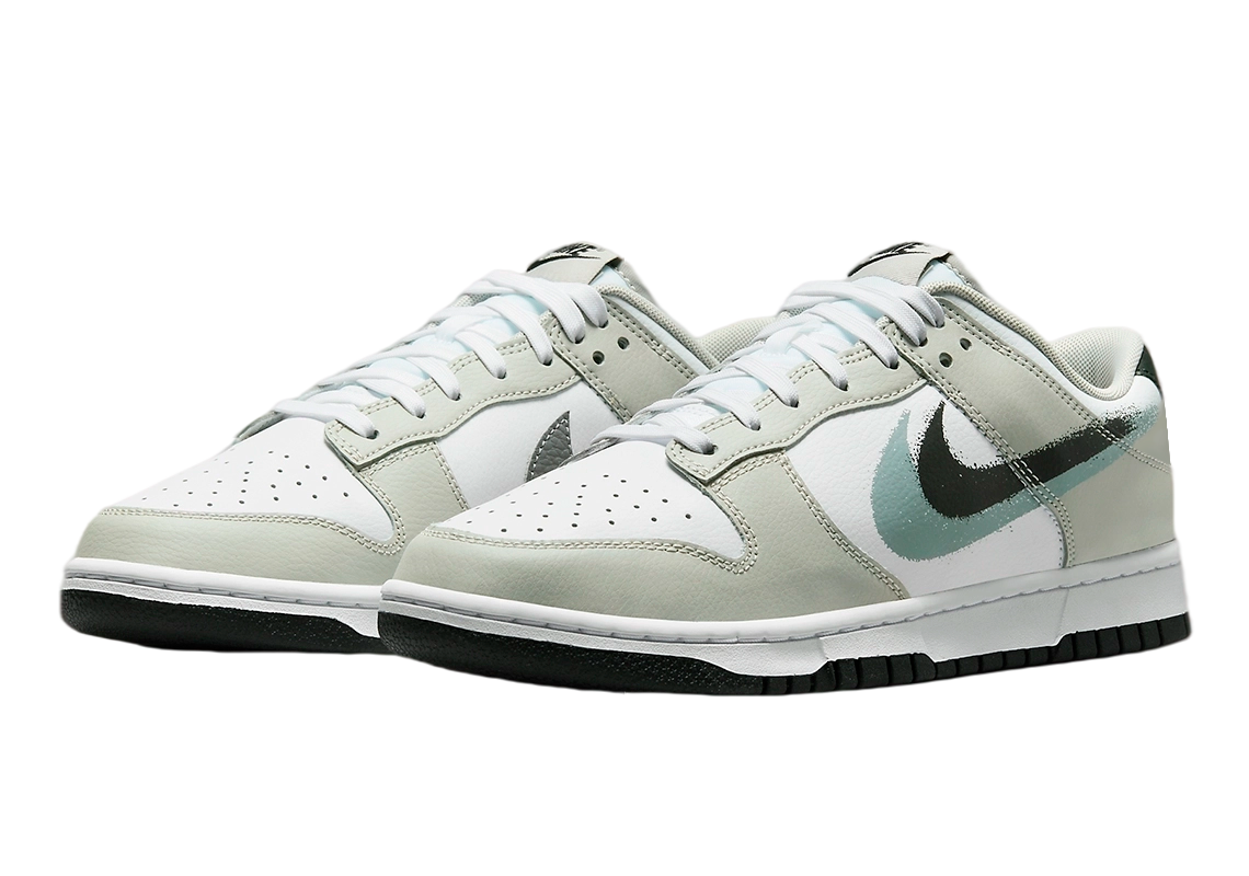 Nike Dunk Low Stencil Swoosh