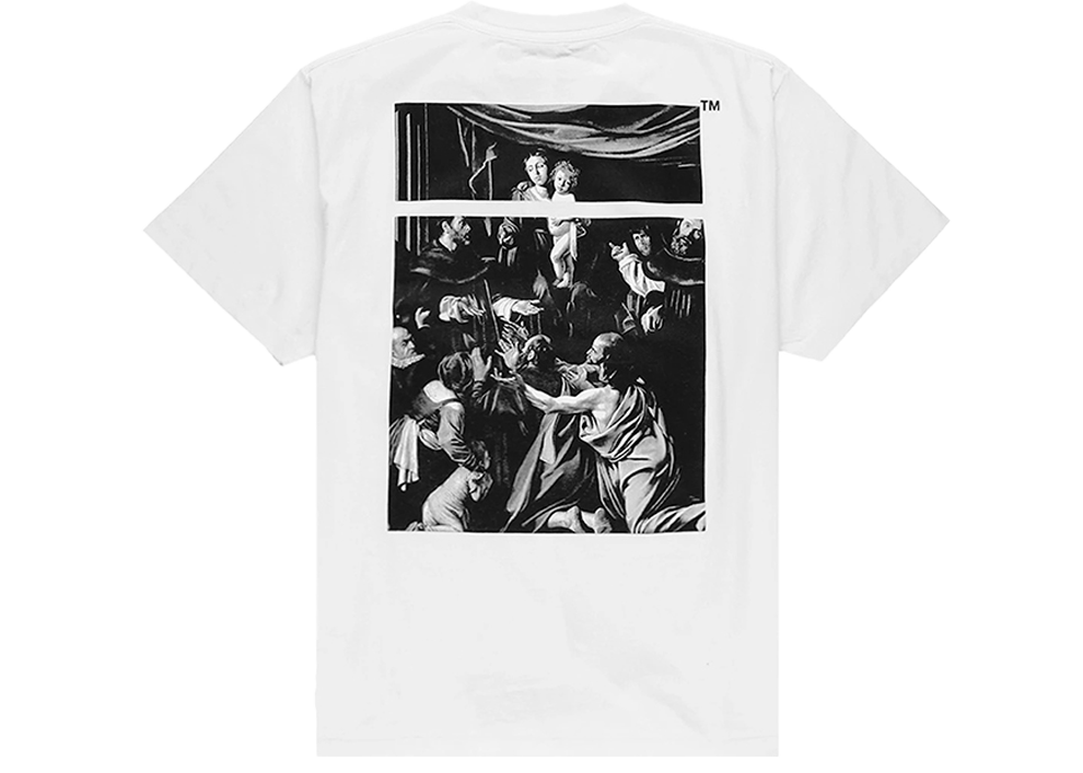 Off-White Caravaggio Square White T-Shirt