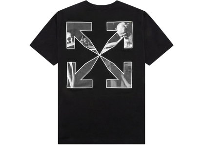 Off-White Caravaggio Arrow Oversized Tee Black