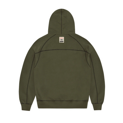 Corteiz HMP Hoodie Olive Black