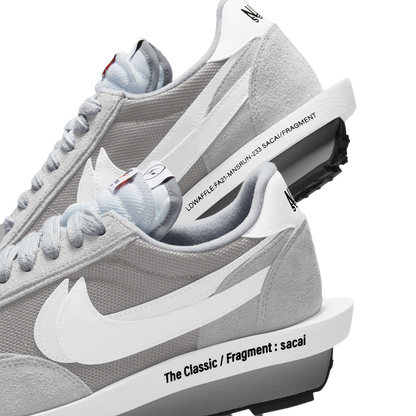 Nike LD Waffle sacai Fragment design Smoke Grey