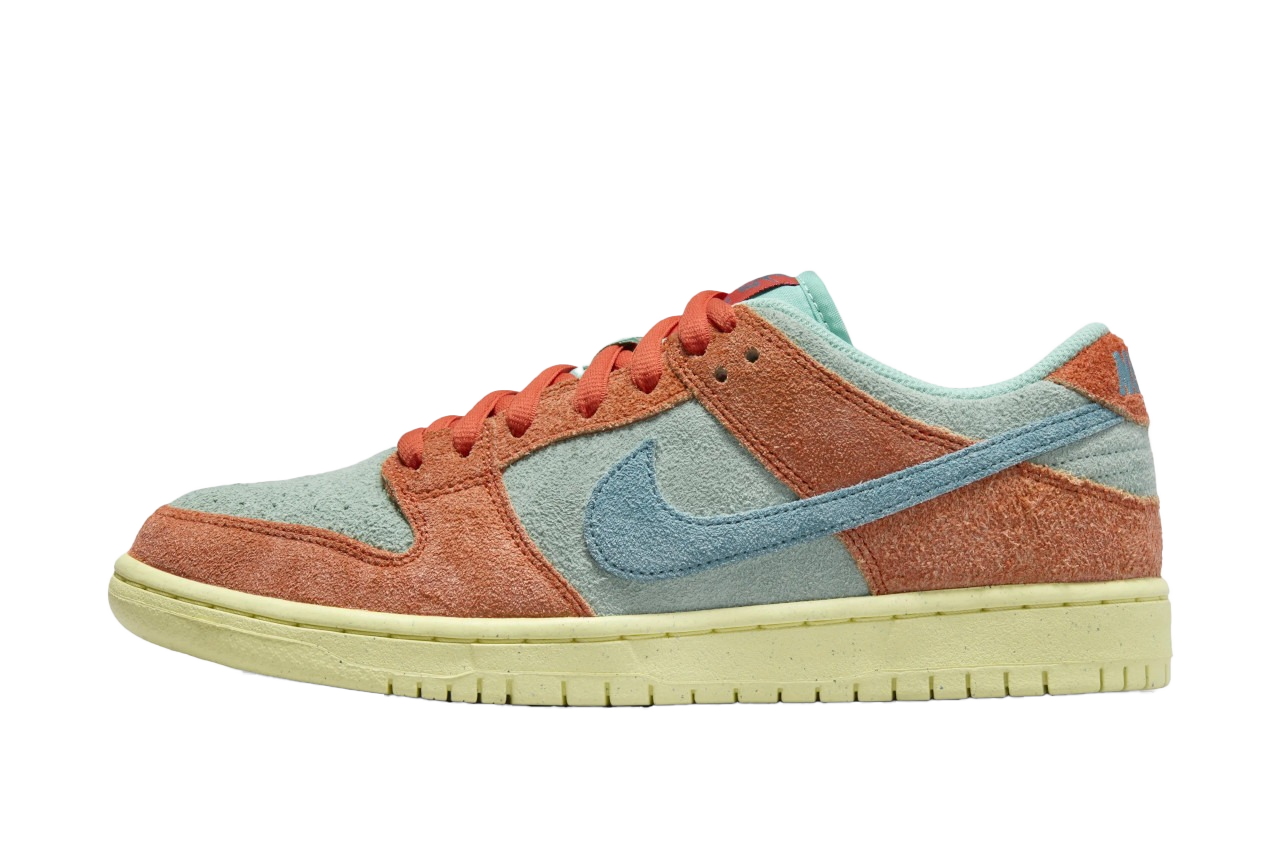 Nike SB Dunk Low Orange Emerald Rise