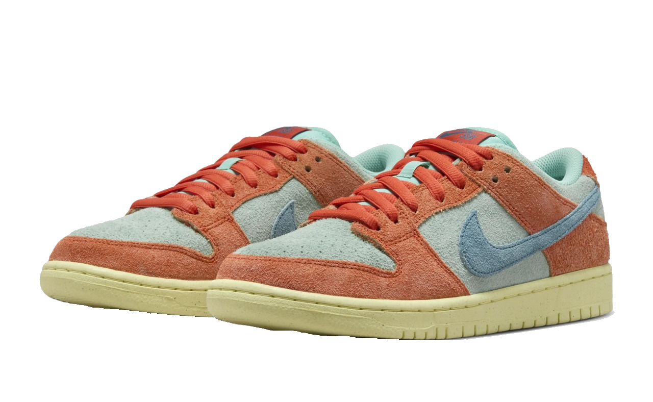 Nike SB Dunk Low Orange Emerald Rise