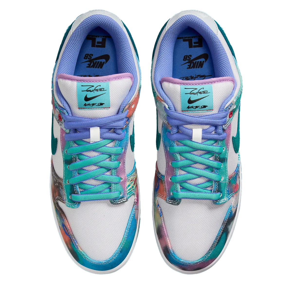 Nike SB Dunk Low Futura Laboratories Bleached Aqua