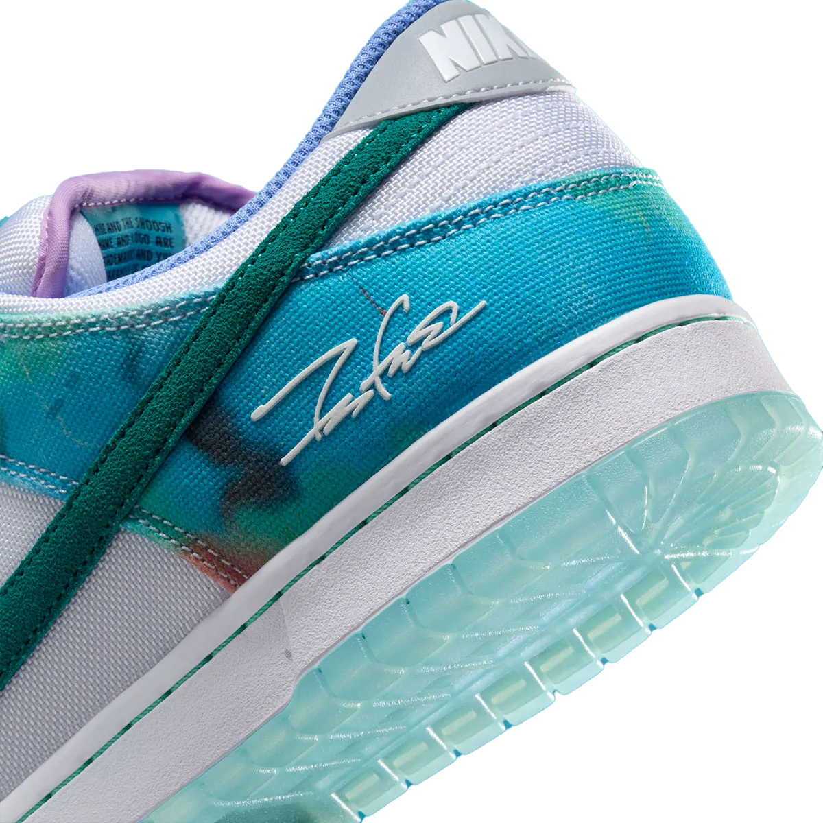 Nike SB Dunk Low Futura Laboratories Bleached Aqua