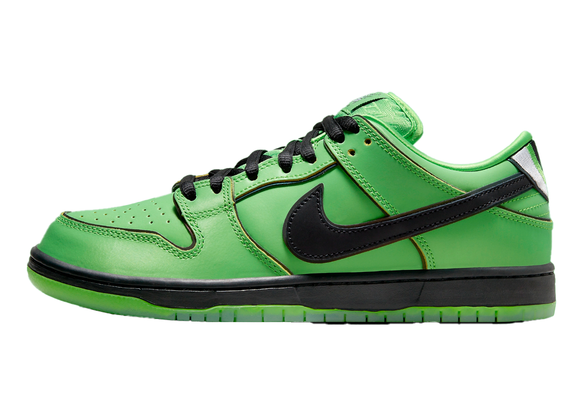 Nike SB Dunk Low The Powerpuff Girls Buttercup