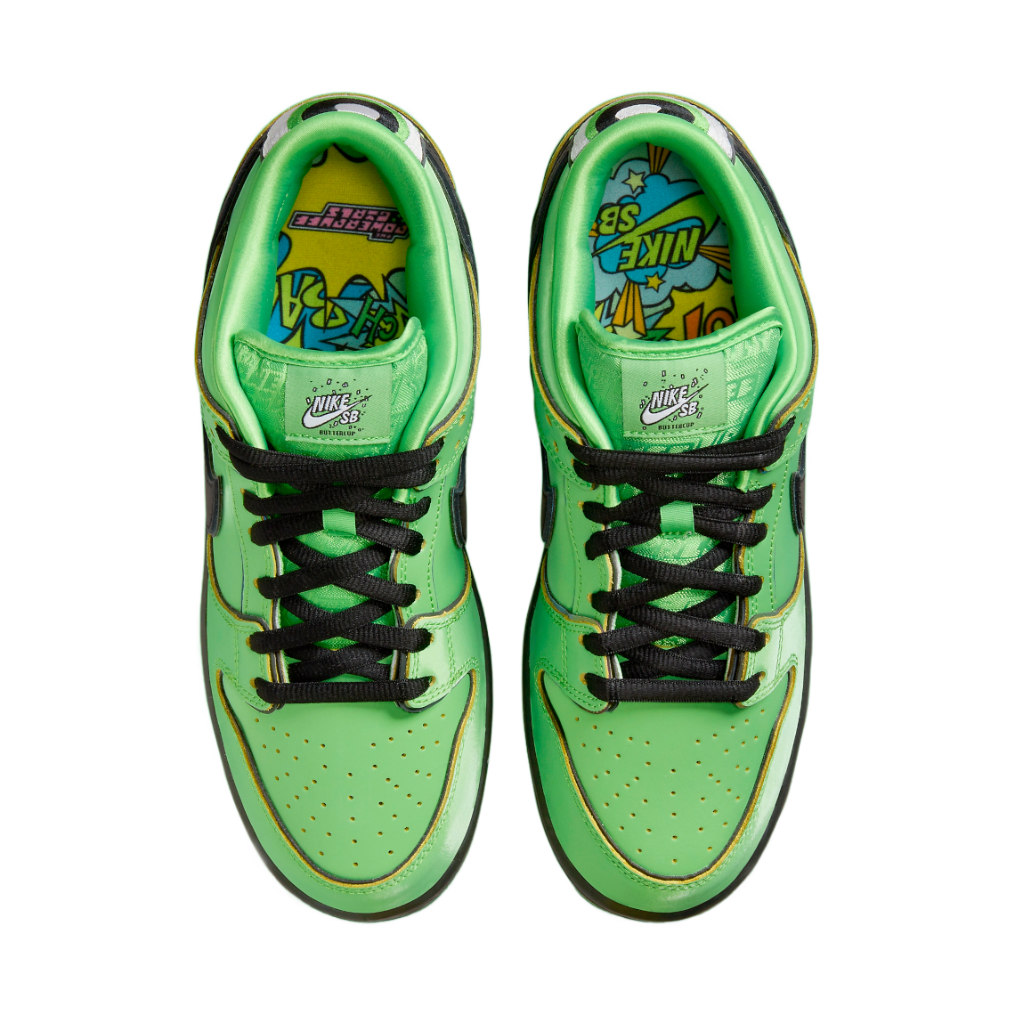 Nike SB Dunk Low The Powerpuff Girls Buttercup