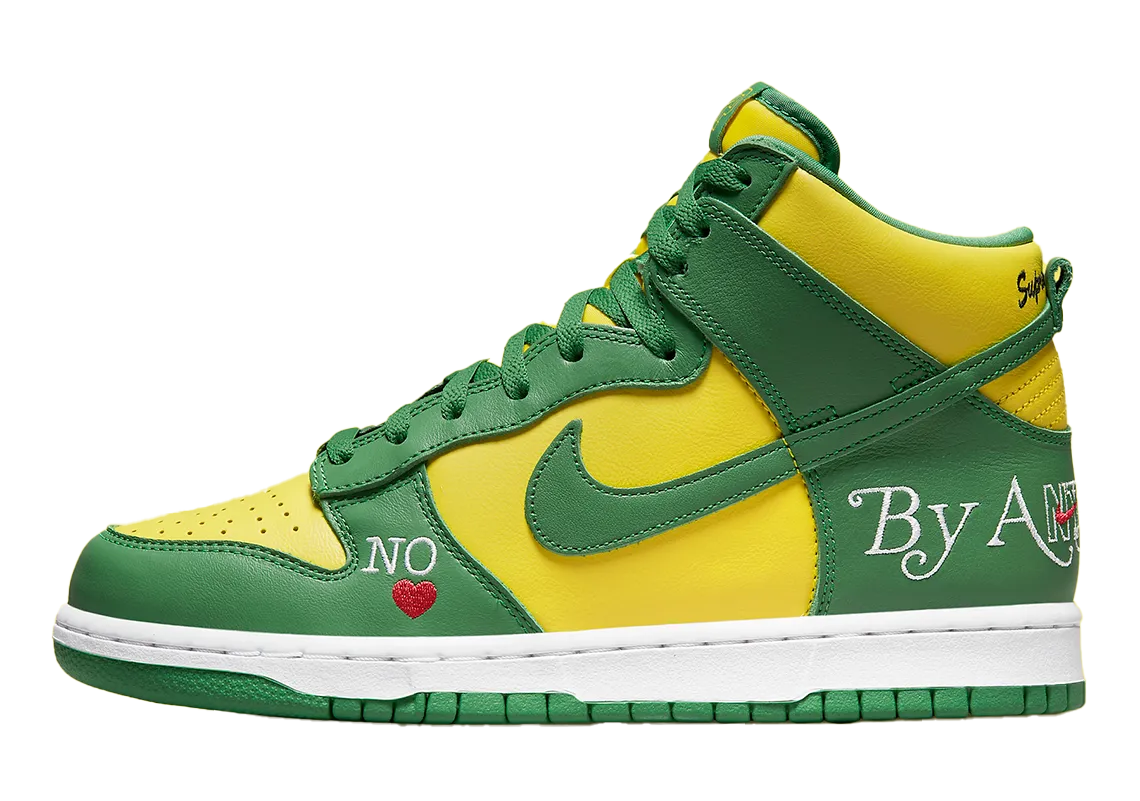 Nike SB Dunk High Supreme By Any Means Brazil