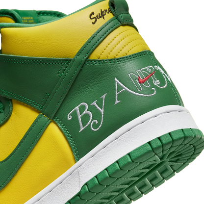 Nike SB Dunk High Supreme By Any Means Brazil