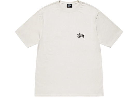 Basic Stussy Tee Pigment Natural