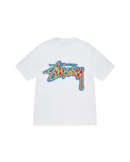 Stüssy Thermal Stock Tee White