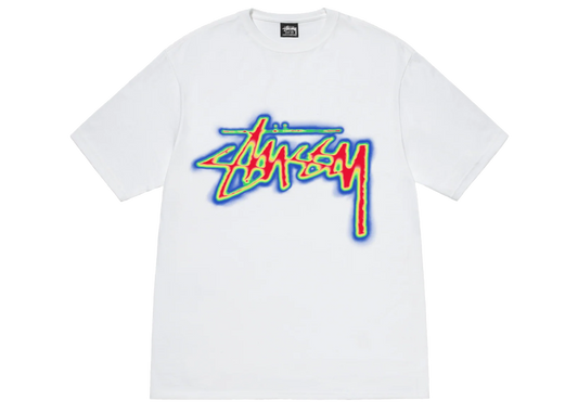 Stussy Thermal Stock Tee White