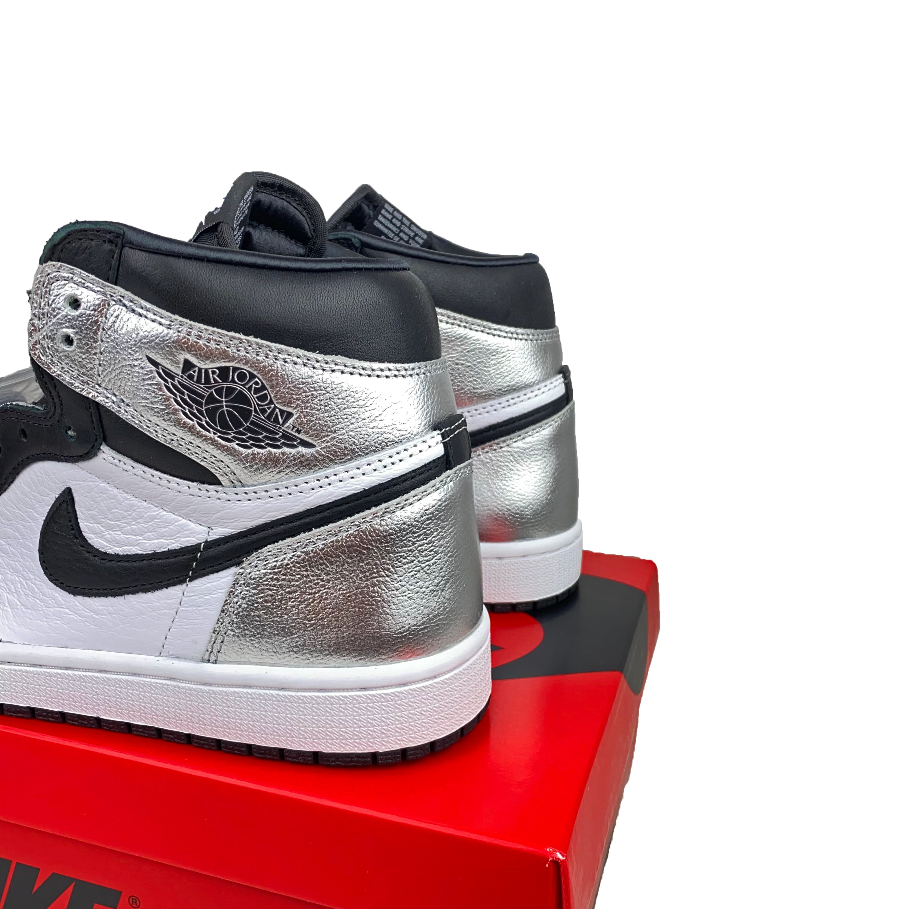 Air Jordan 1 Retro 'High Silver Toe'