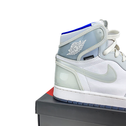 Air Jordan 1 Retro High Zoom White Racer Blue