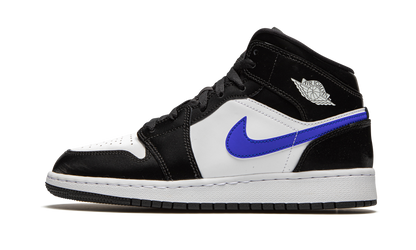 Air Jordan 1 Mid Black Racer Blue