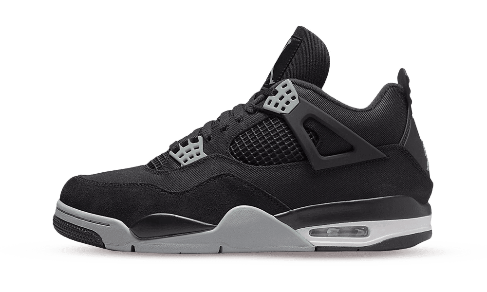 Air Jordan 4 Retro SE Black Canvas