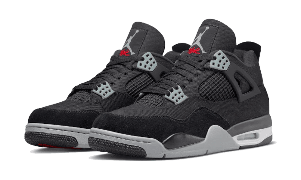 Air Jordan 4 Retro SE Black Canvas