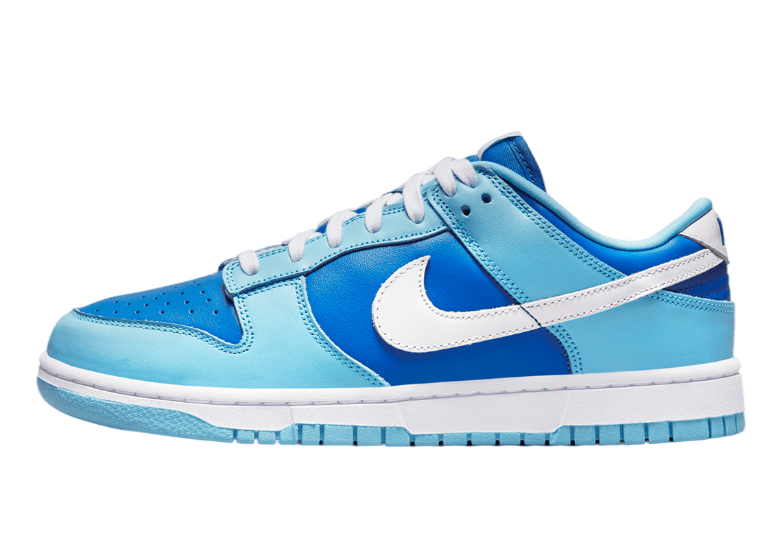 Nike Dunk Low Retro Argon White Blue Flash