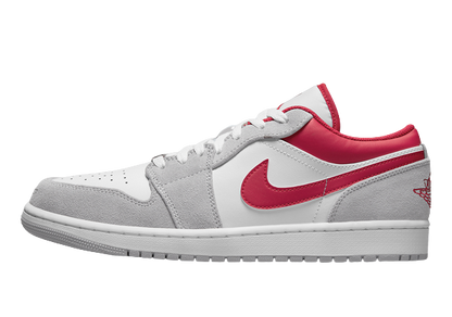 Nike Air Jordan 1 Low Light Smoke Grey Gym Red